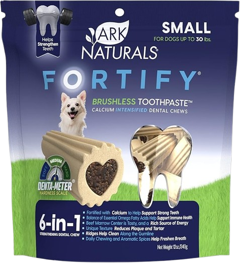 Breath Bursts Dental Bits for Small Dogs, Peppermint